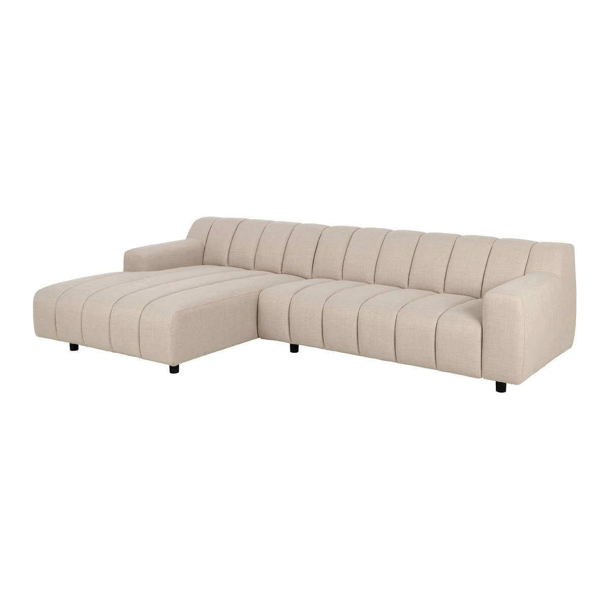 By FonQ Cloud Chaise Longue Bank Links - Beige - Afbeelding 3