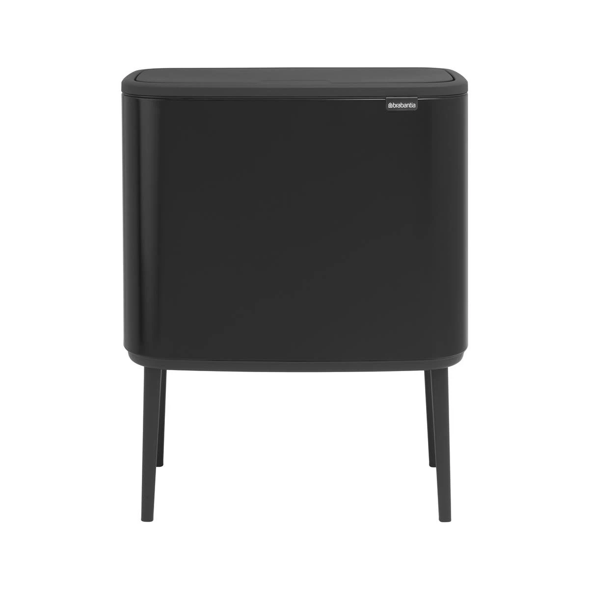 Brabantia Bo Touch Bin Afvalemmer 3 X 11 L - Zwart