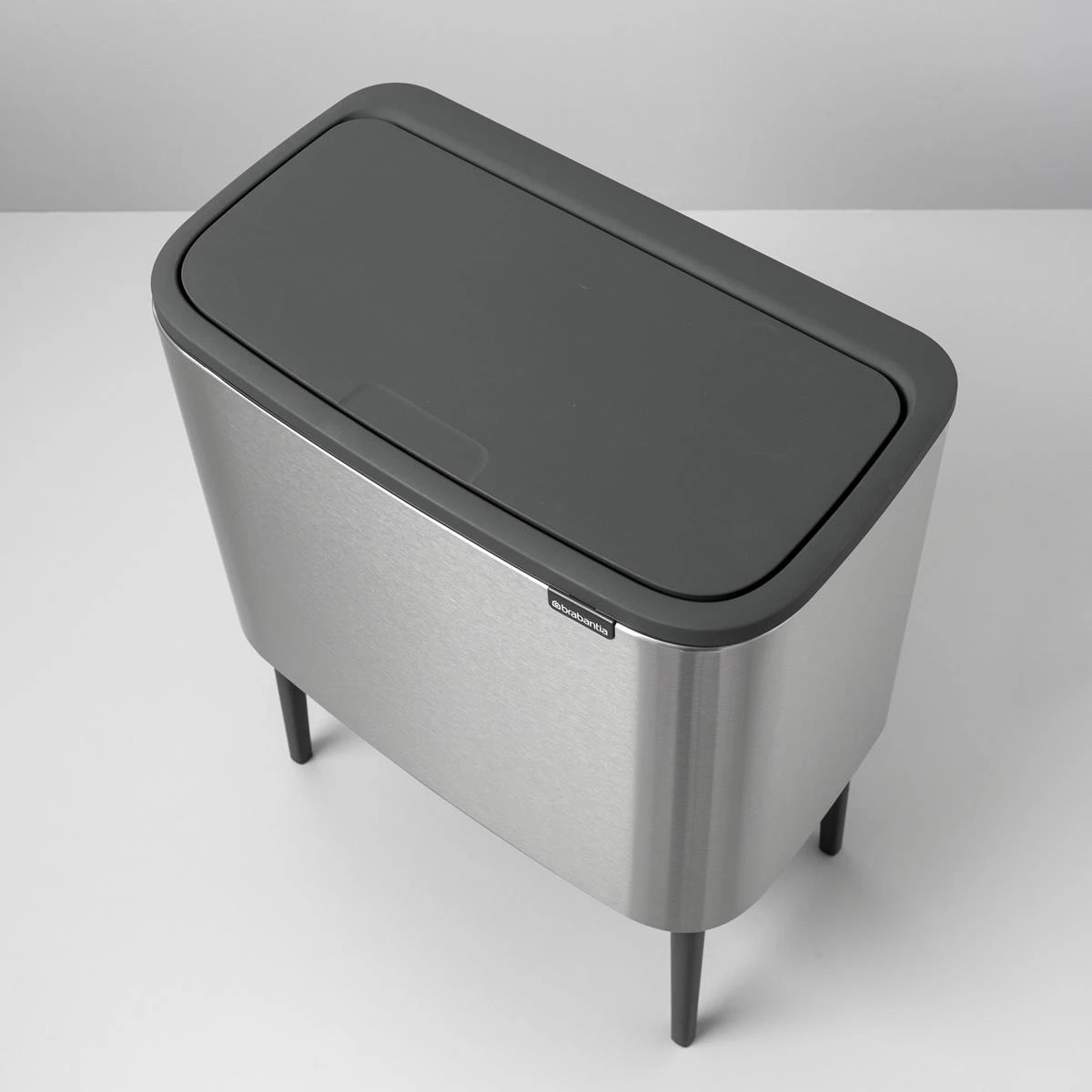 Brabantia Bo Touch Bin Afvalemmer 11 + 23 L - Vingerafdrukvrij - Zilver - Afbeelding 17