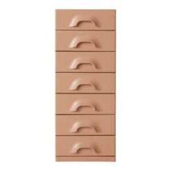 HKliving Chest Ladekast - 7 Lades - Blush