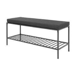 Artichok Karen Houten Bankje Zwart - 100 X 36 Cm