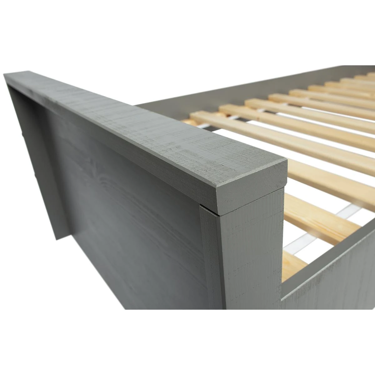 WOOOD Morris Bed Incl. Bedlade|lattenrol - Grenen - Leem - Afbeelding 6