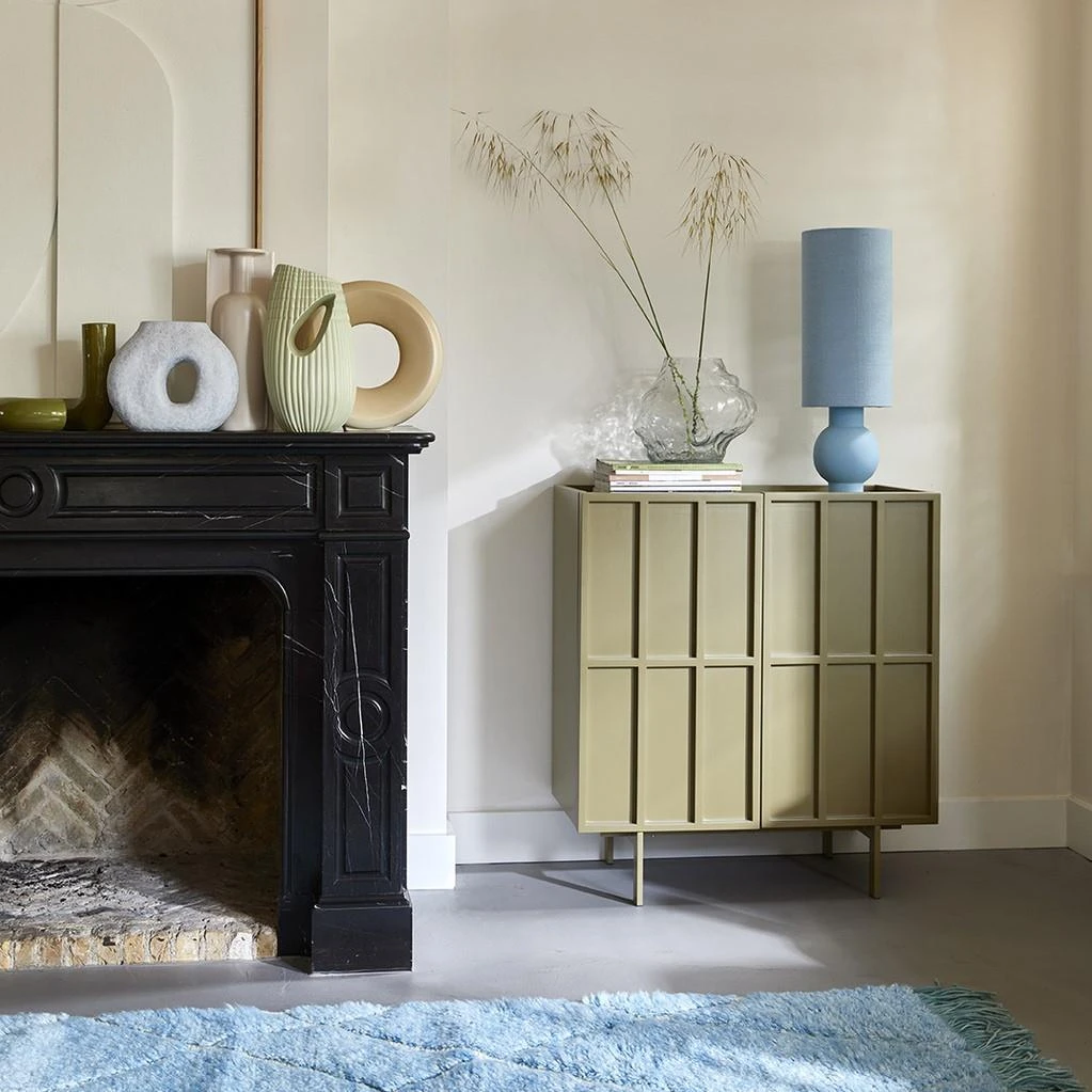 HKliving Cupboard Opbergkast - Olive Green - Afbeelding 2