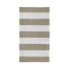 Cinderella Strandlaken Dune Stripe - Egyptisch Katoen - Sand - 100x200