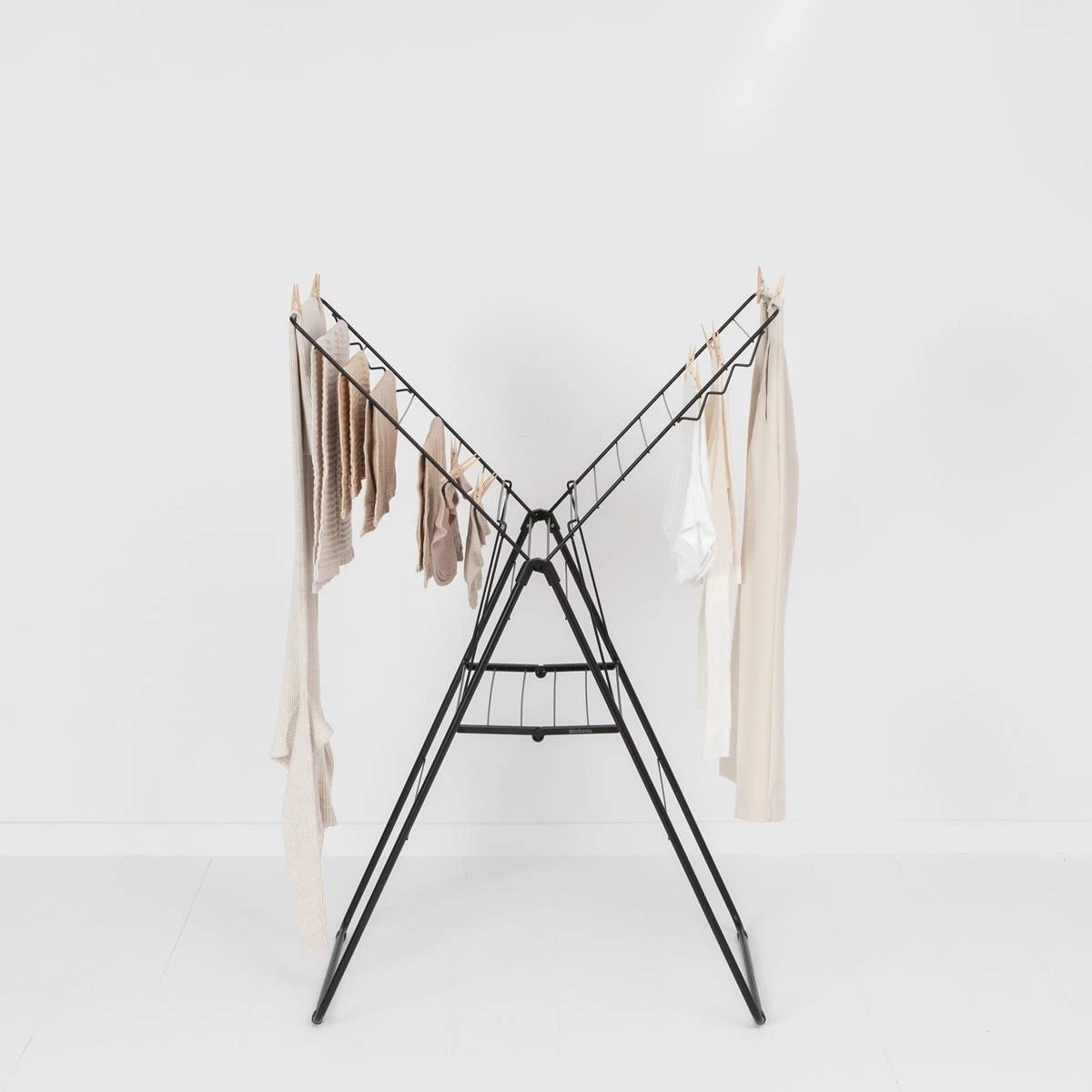 Brabantia HangOn Droogrek 20 Meter - Matt Black - Afbeelding 8