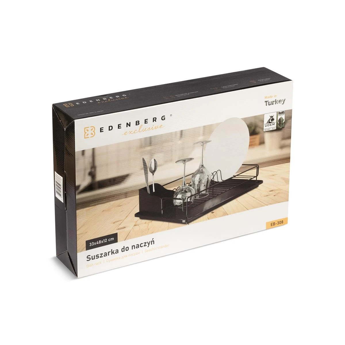 Edenberg Exclusive Line - Ruim Afdruiprek Met Lekbak - Met Bestekbak - Afbeelding 4