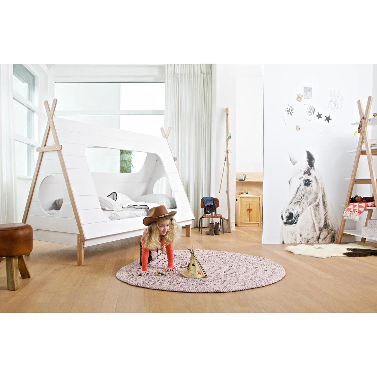 Woood Tipi Bed 90 X 200 Cm - Afbeelding 6