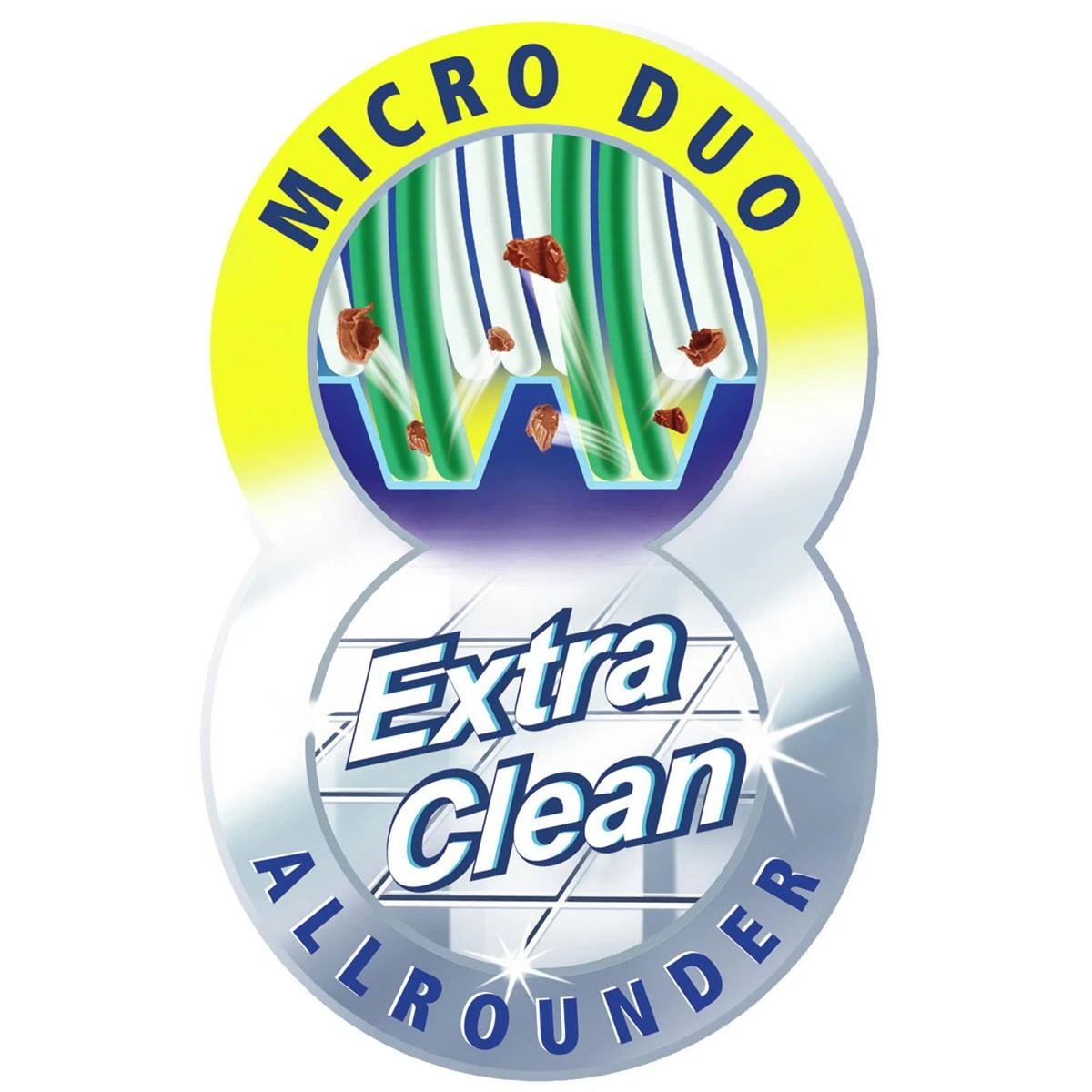 Leifheit Picobello Vervangingspad M - 33 Cm Micro Duo - Afbeelding 2