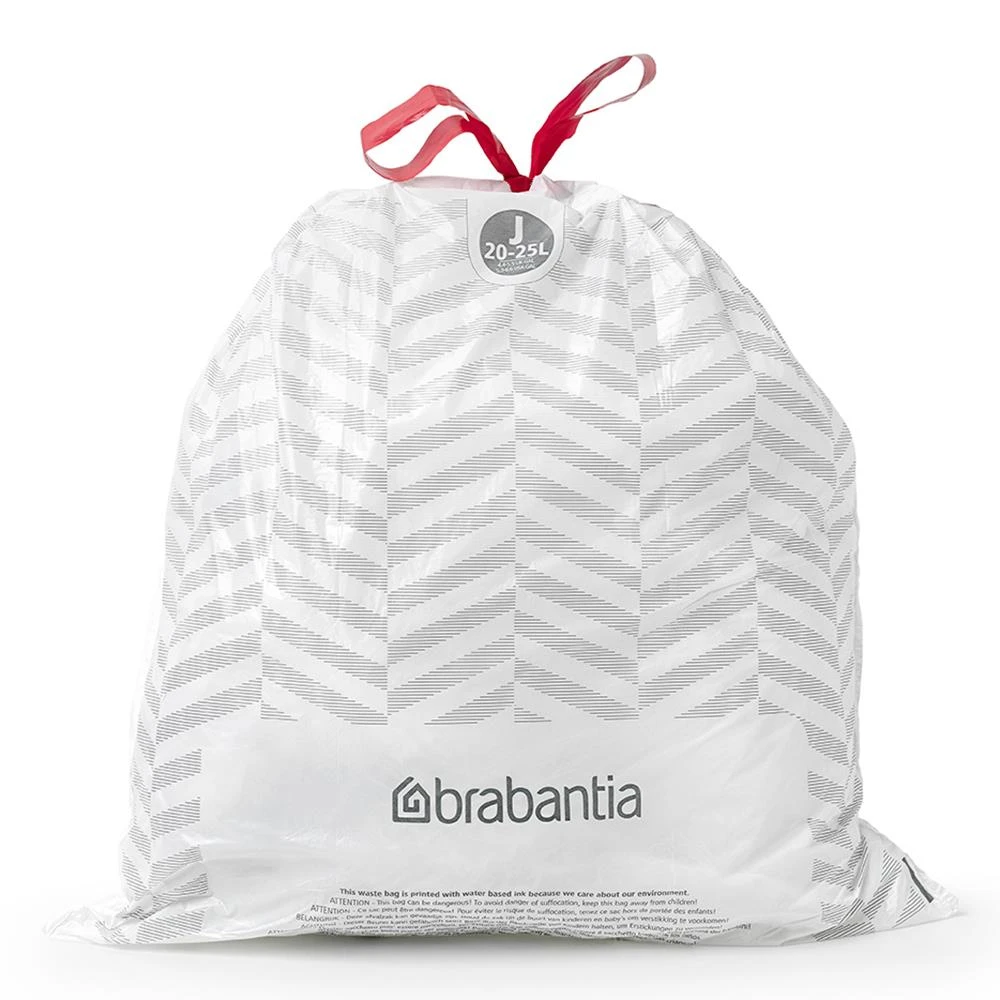 Brabantia Type J PerfectFit Jaarverpakking Afvalzak 20-25 Liter - 120 Stuks - Afbeelding 2