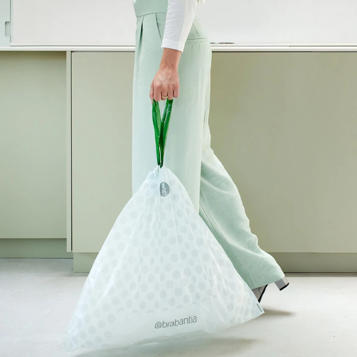 Brabantia Type L PerfectFit Jaarverpakking Afvalzak 40-45 Liter - 120 Stuks - Afbeelding 2