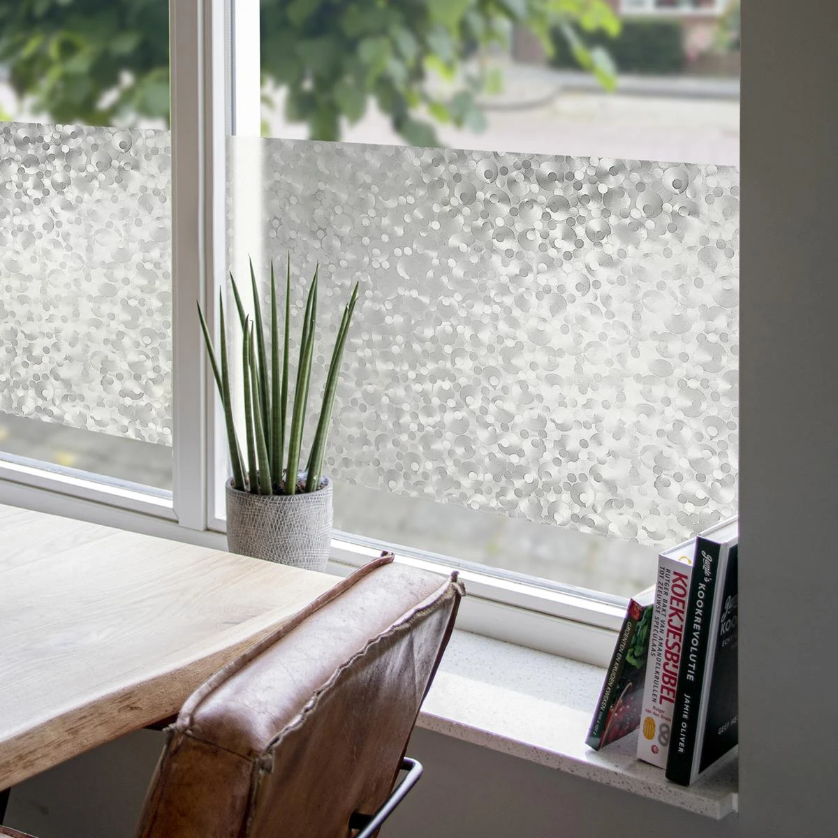 D-c-fix | Zelfklevende Raamfolie - Parel - 200x45 Cm - Afbeelding 4