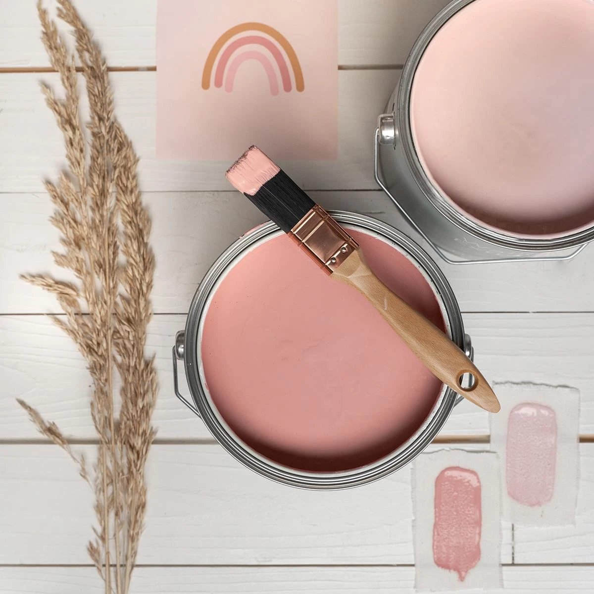 Little Dutch | Muurverf Mat - Pure Pink - Roze - 2,5 Liter - Afbeelding 5