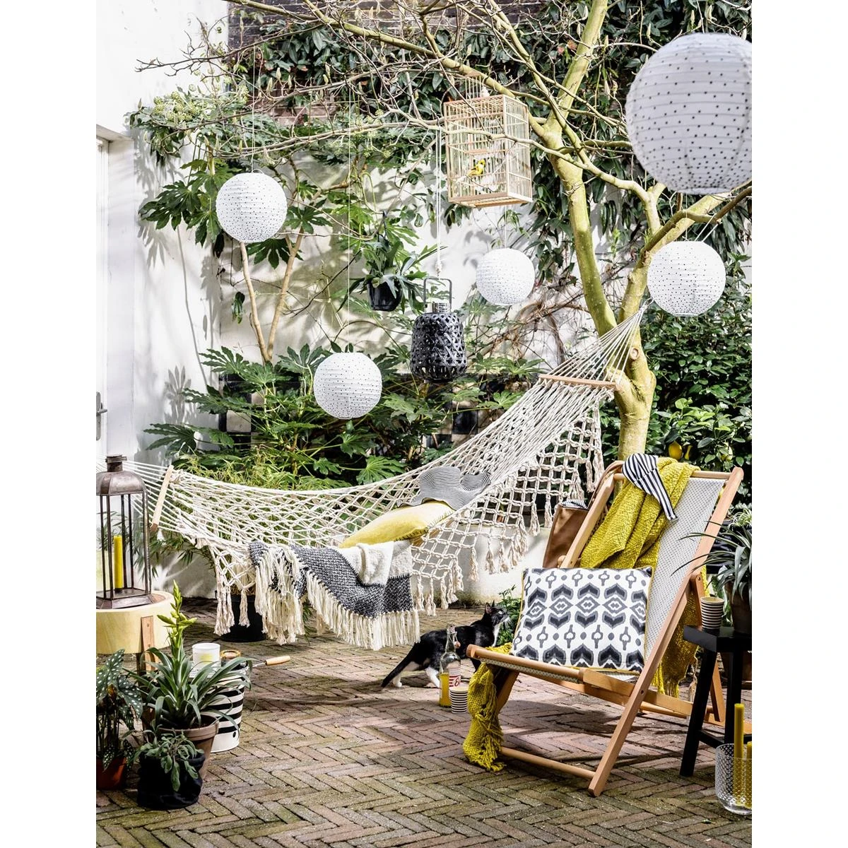 Malagoon Sahara Offwhite Plaid 125 X 150 Cm - Afbeelding 5