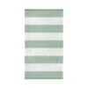 Cinderella Strandlaken Dune Stripe - Egyptisch Katoen - Soft Green -