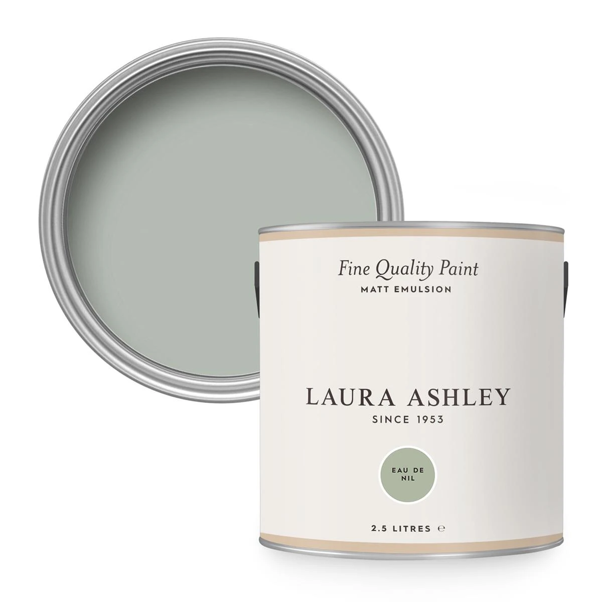 Laura Ashley | Muurverf Mat - Eau De Nil - Groen - 2,5L
