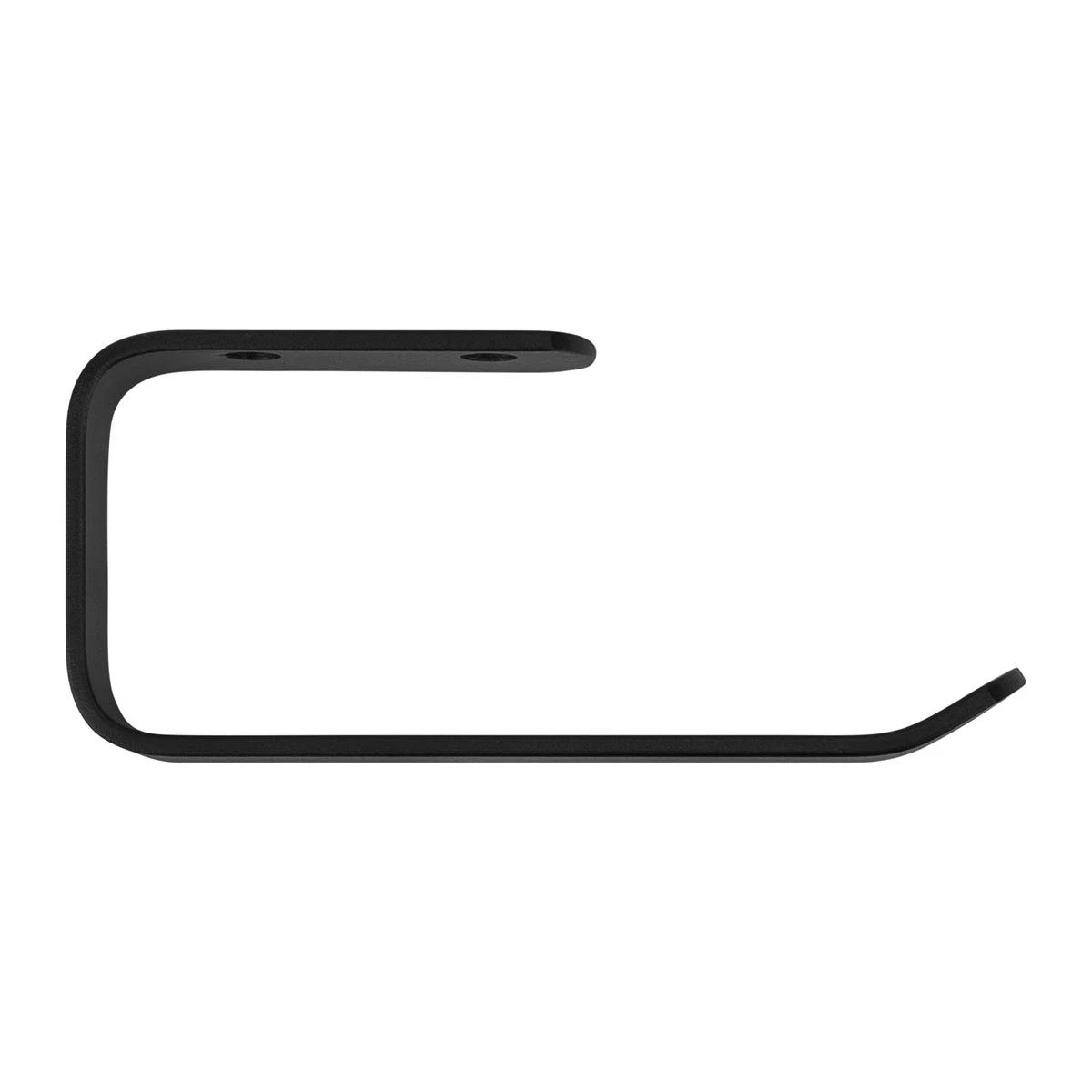 QUVIO Toiletrolhouder - Metaal - Zwart - Afbeelding 4