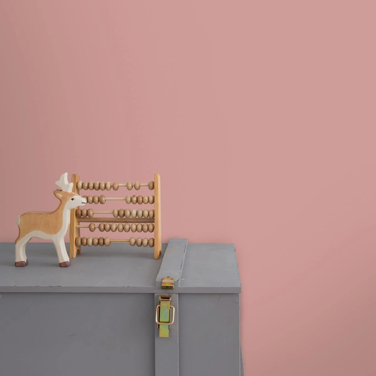 Little Dutch | Muurverf Mat - Vintage Pink - Roze - 2,5 Liter - Afbeelding 2