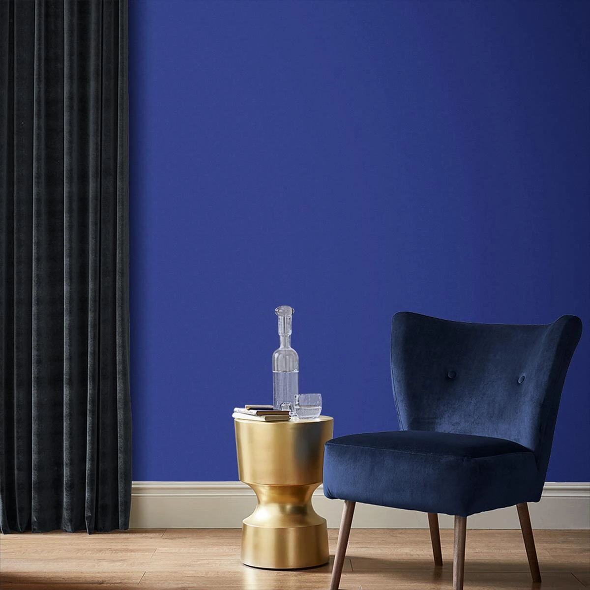 Graham & Brown | Zijdeglanslak - Baldwin Blue - Blauw - 1L - Afbeelding 4