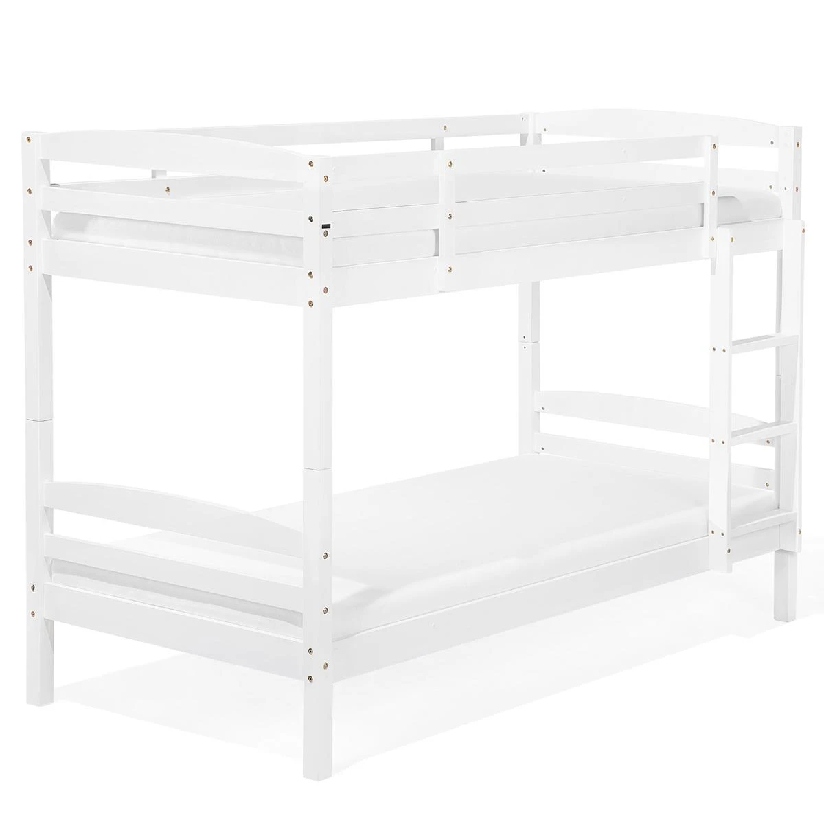 Beliani-REGAT -Stapelbed Met Opbergruimte-Wit-90 X 200 Cm-Dennenhout - Afbeelding 7