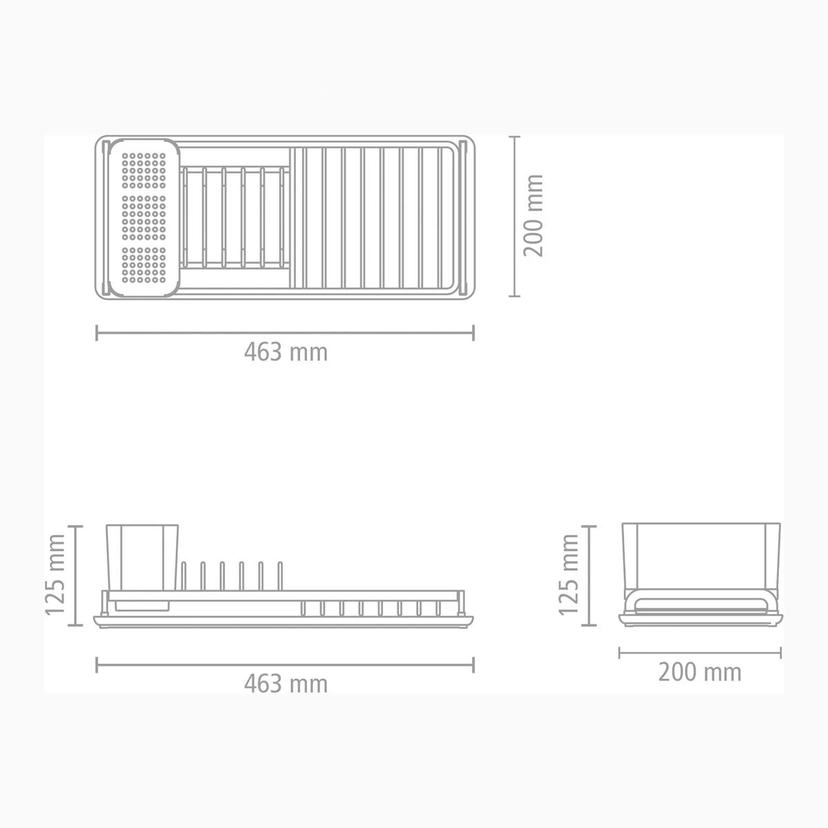 Brabantia Afdruiprek Compact - Afbeelding 11