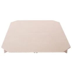 Beliani Wasserbettpodest Accessoires Lichte Houtkleur