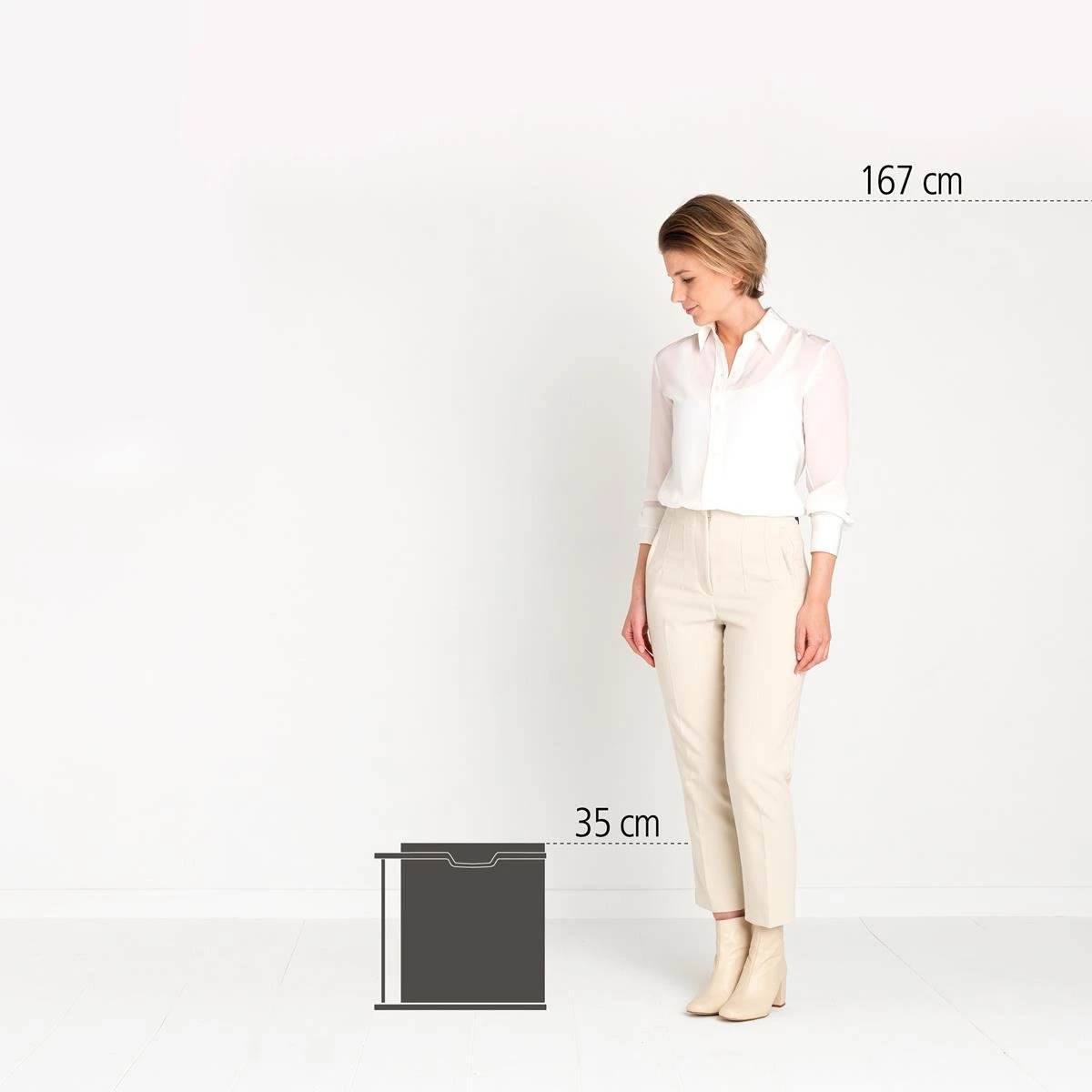 Brabantia Built-In Bin Afvalemmer 15 Liter Glans - Afbeelding 9