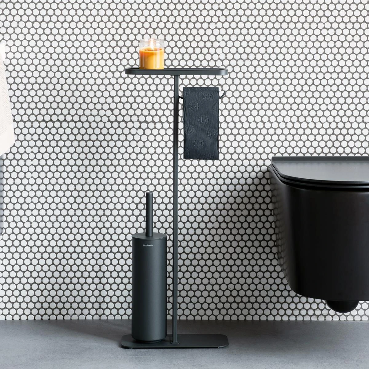 Brabantia MindSet Toiletbutler - Mineral Infinite Grey - Afbeelding 2