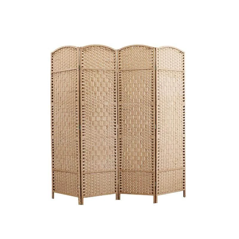 LW Collection Kamerscherm 4 Panelen Bruin 170x160cm