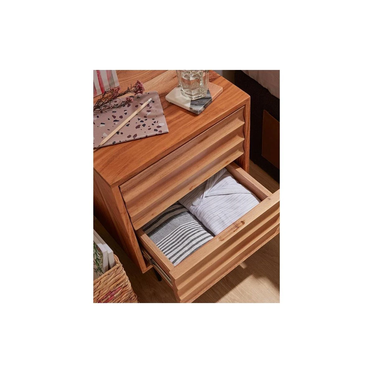 Kave Home - Delsie Nachtkastje 40 X 55 Cm - Afbeelding 9