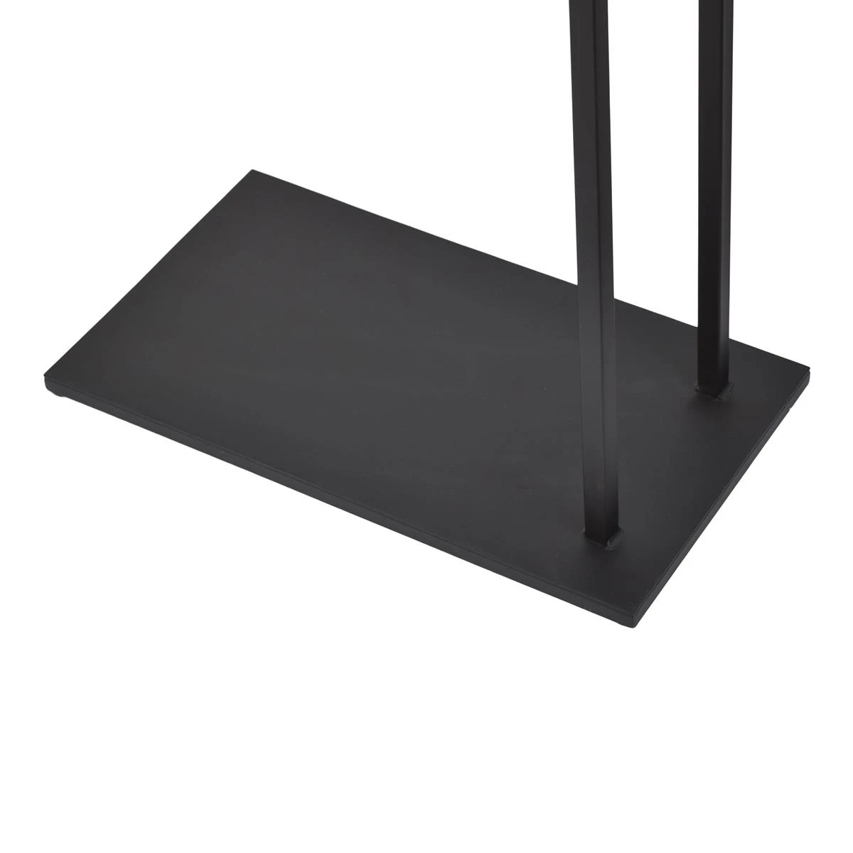 LOFT42 Yin Handdoekenrek – 2 Roedes - Zwart - Metaal - Afbeelding 5