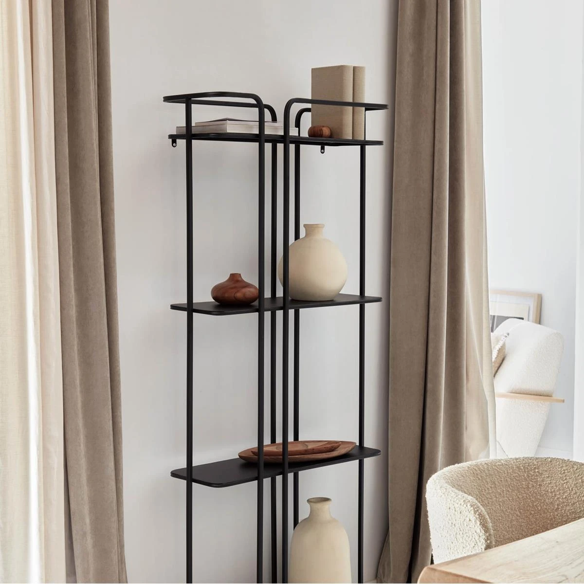 Kave Home Marja Gordijnen 140 X 270 Cm - Beige - Afbeelding 3