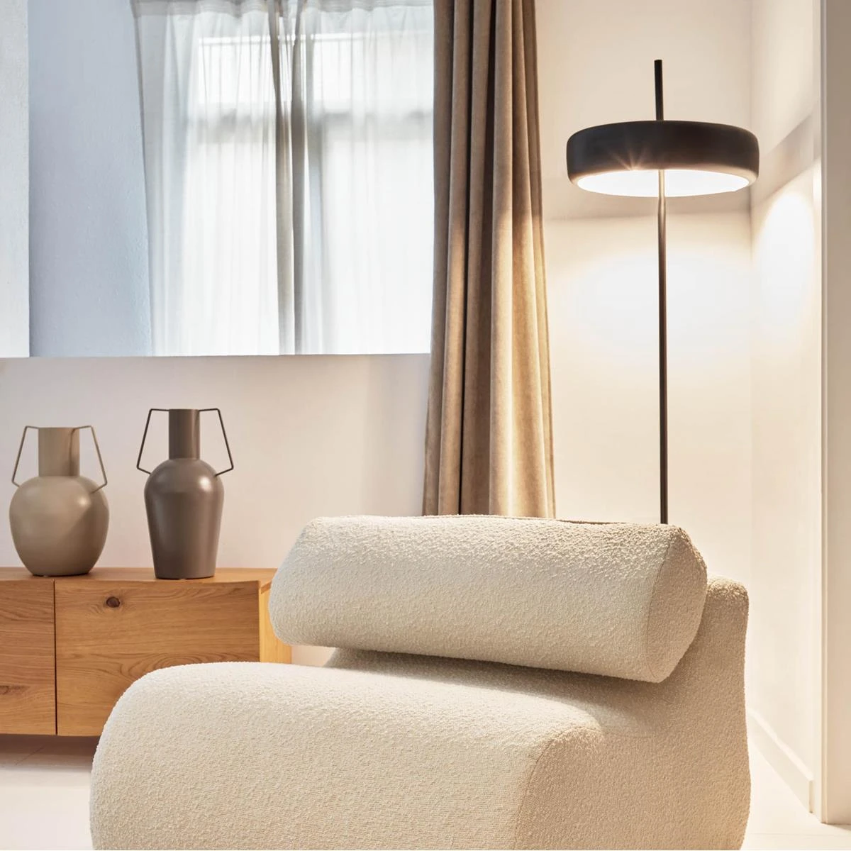 Kave Home Marja Gordijnen 140 X 270 Cm - Beige - Afbeelding 10