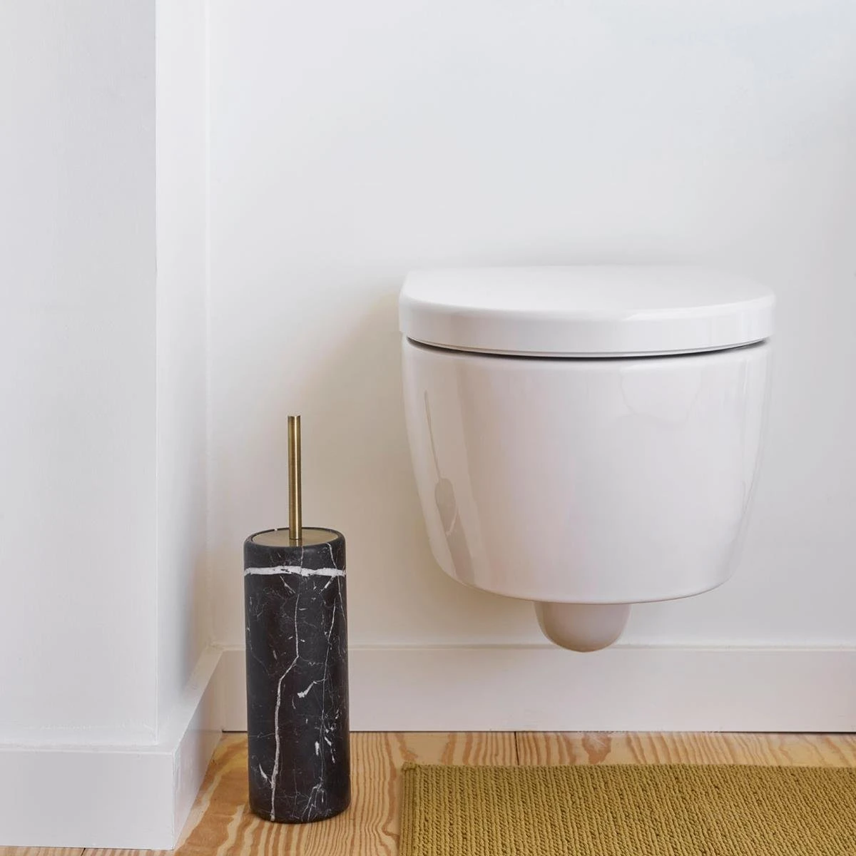 Aquanova Nero Toiletborstel Met Houder - Afbeelding 2