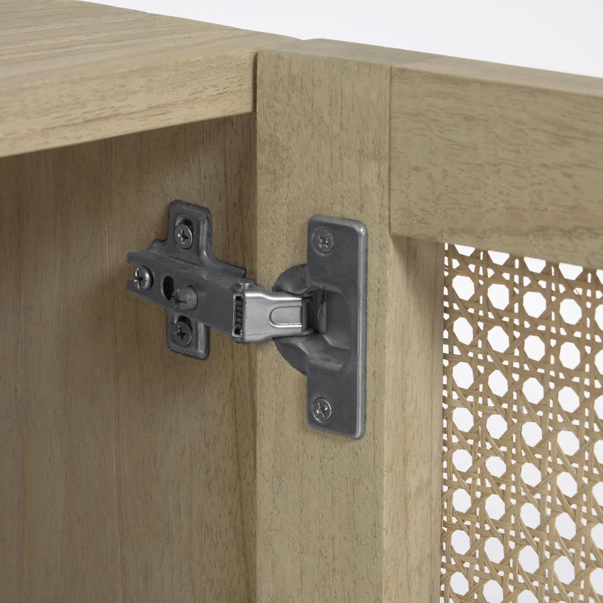 Kave Home - Rexit 4-deurs Massief En Gefineerd Wit Cederhouten - Afbeelding 5