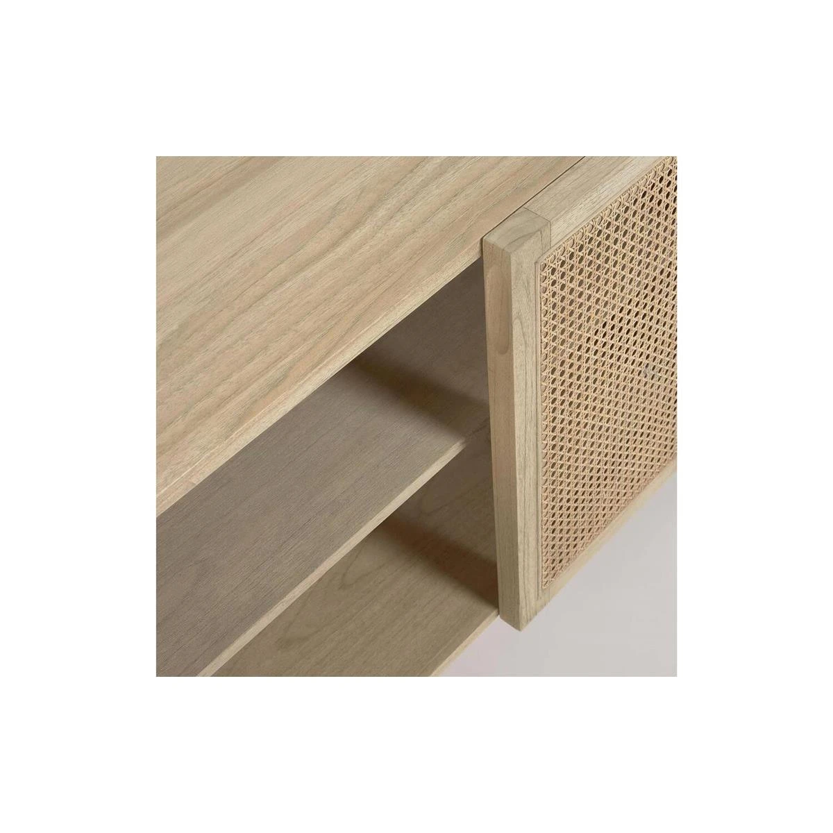 Kave Home - Rexit 4-deurs Massief En Gefineerd Wit Cederhouten - Afbeelding 14