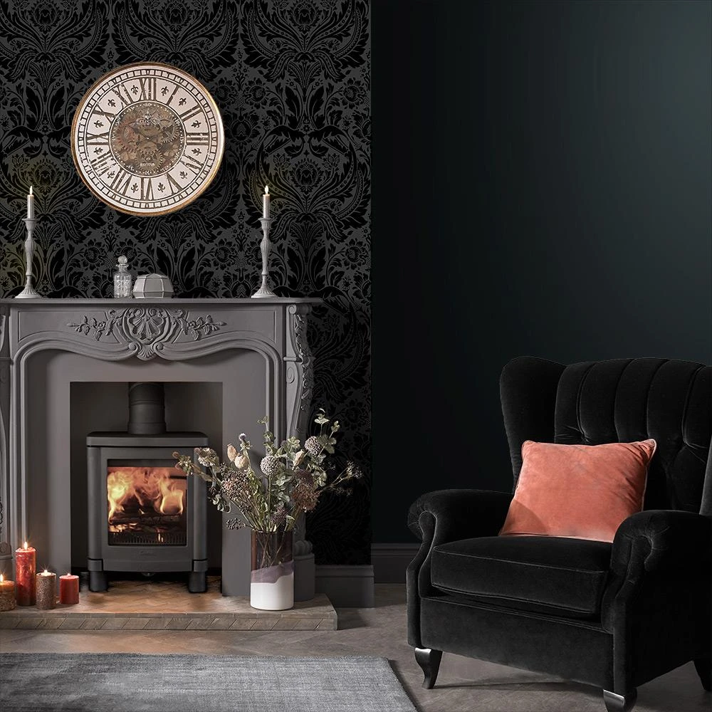 Graham & Brown | Matte Muurverf Afneembaar - Black Cab - Zwart - 4L - Afbeelding 2