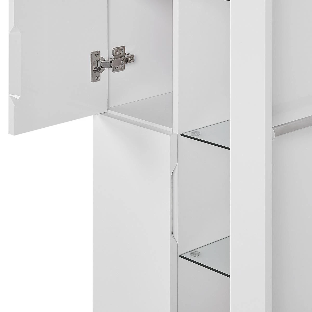 Beliani - FIGUERES - Badkamermeubel - Wit - MDF - Afbeelding 9