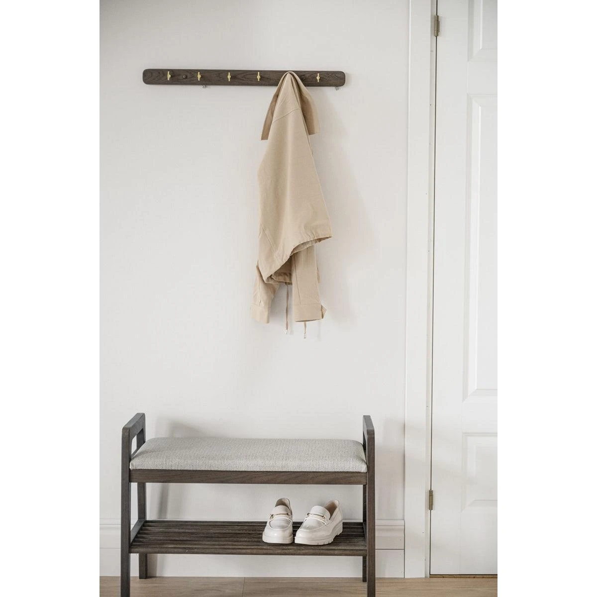 Rowico Home Inverness Houten Kaptok Donker Eiken - 65 X 5 Cm - Afbeelding 2