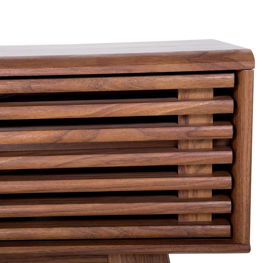 Beliani - TOLEDO - TV-meubel - Donkere Houtkleur - MDF - Afbeelding 7