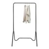 QUVIO Kledingrek Metaal - Zwart