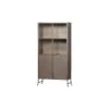 BePureHome Fossil Vitrinekast - Metaal - Champagne - 180x95x38